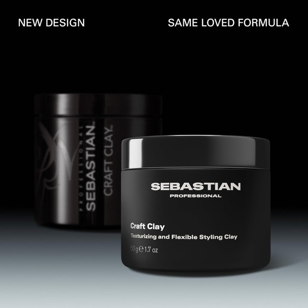 Sebastian Professional Craft Clay Remoldable Matte Texturizer Unisex 1.7 oz