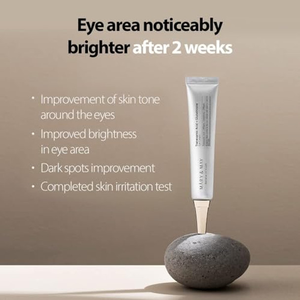 Mary&May Tranexamic Acid + Glutathione Eye Cream + Premium Idebenone Blackberry Complex Essence Mask Bundle Mary&May Tranexamic Acid + Glutathione Eye Cream + Premium Idebenone Blackberry Complex Essence Mask Bundle