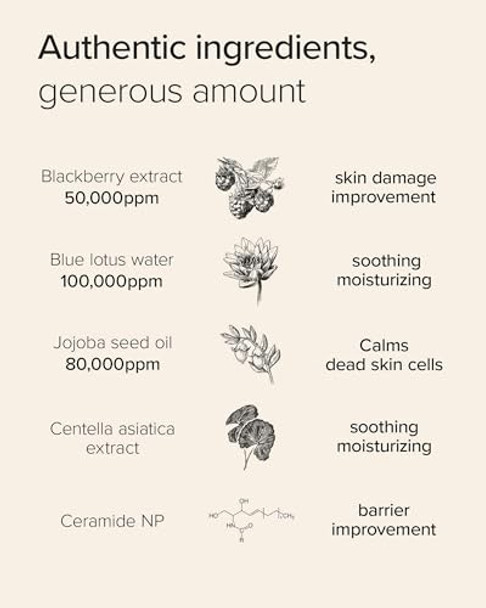 Mary&May Vegan Blackberry Complex Cream Essence Intense Hydrating & Soothing Face Essence Fragrance Hypoallergenic Deep Moisture Antiaging Boost Elasticity Korean Skincare 4.73 Fl.Oz.