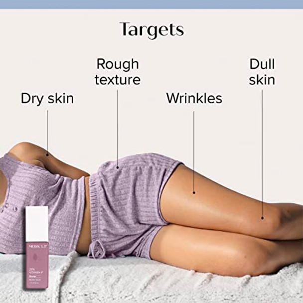 Medix 5.5 Glycolic Acid Body Wash + Argan Oil Firming Cream + 20% Vitamin F Antiaging Booster Serum Set