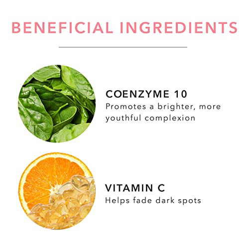 100% Pure Multivitamin + Antioxidants Pm Facial Oil Antiaging Skin Care Night Facial Oil Antiwrinkle Natural Face Moisturizer W/Retinol Vitamin C Coq101 Fl Oz