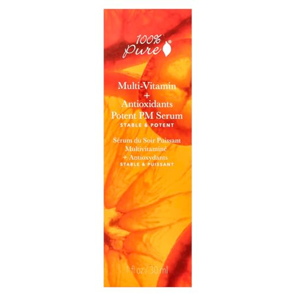 100% Pure Multivitamin + Antioxidants Potent Pm Serum 1 Fl Oz (30 Ml)