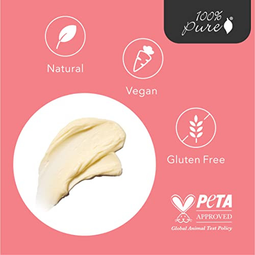 100% Pure Super Fruit Nourishing Balm Face & Body Cream Moisturizer Luxuriously Thick Replenishment Powerful Hydration & Dry Skin Care Vegan 1.6Oz