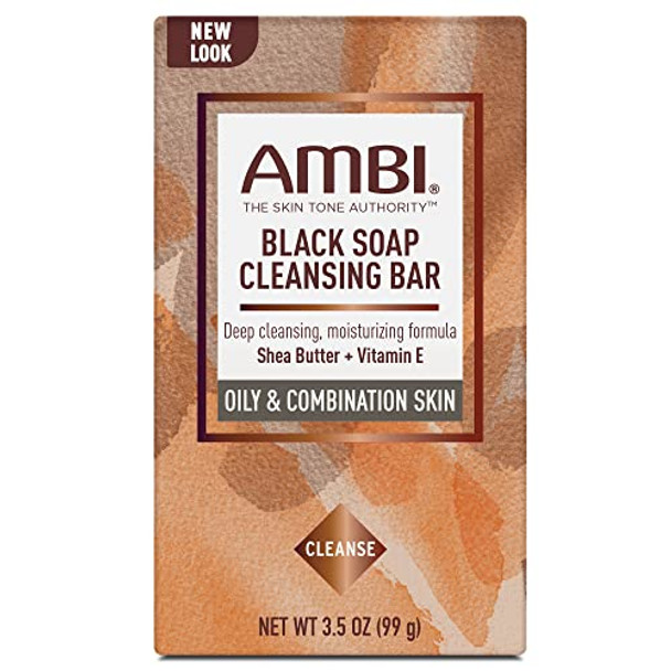 Ambi Black Soap With Shea Butter 3.50 Oz (Pack Of 5)