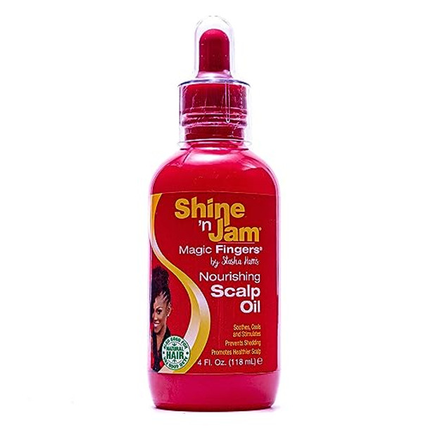 Ampro Shinenjam Magic Fingers Nourishing Scalp Oil Intensely Moisturizes And Soothes Dry Or Sensitive Areas Formulated With Natural Oils And Nutrients Promotes Healthy Hair 4 Oz
