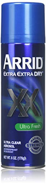 Arrid Xx Ultra Clear Antiperspirant Deodorant Spray Ultra Fresh 6 Oz (Pack Of 5)
