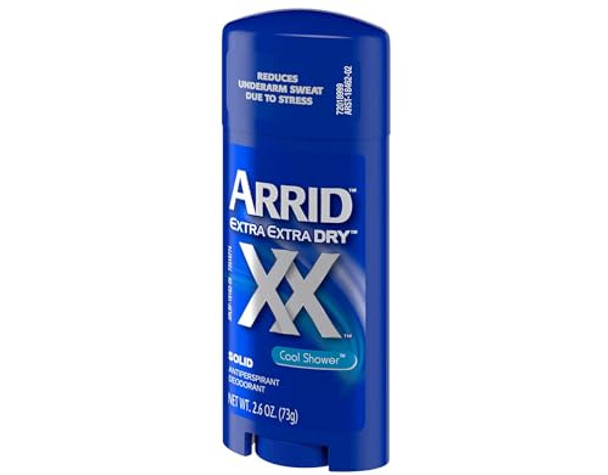Arrid Desodorante 2.6 Oz Solid Xx Cool Shower (Pack Of 2)