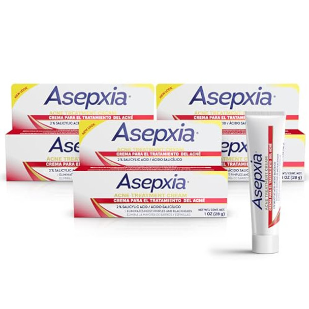 Asepxia Acne Treatment Cream For Face 2% Salicylic Acid Rapid Maximum Strength Acne Treatment Clears Pimples And Blackheads Prevents Acne And Controls Excess Oil 1 Oz Asepxia Acne Treatment Cream For Face 2% Salicylic Acid Rapid Maximum Strength Acne Treatment Clears Pimples And Blackheads Prevents Acne And Controls Excess Oil 1 Oz