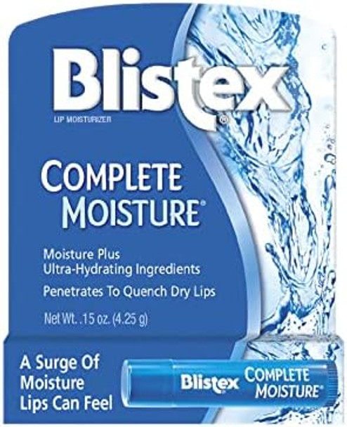 Special Pack Of 5 Blistex Complete Moist Balm 0.15 Oz