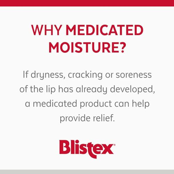 Blistex Medicated Mint Lip Balm 3 Pack