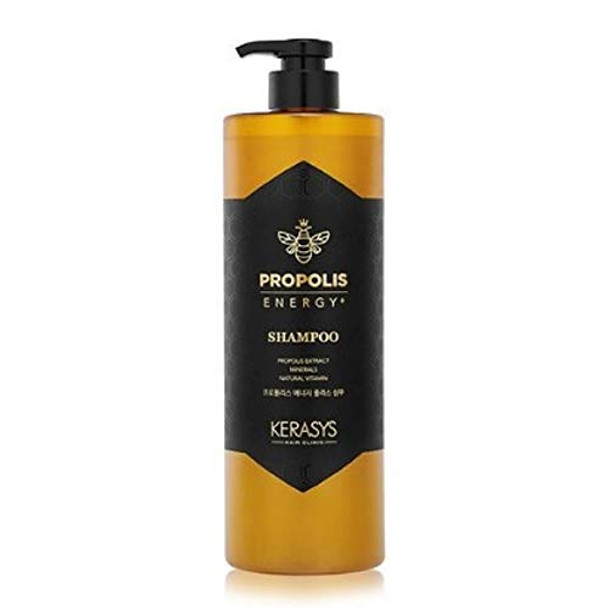 Kerasys Hair Clinic Propolis Shine & Healthy Hair Care Shampoo Propous Extract Minarals Natural Vitamin 1000Ml / 35.3 Fl Oz