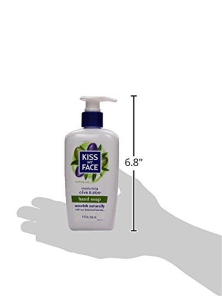 Kiss My Face Liquid Moisture Soap Olive & Aloe 9 Oz