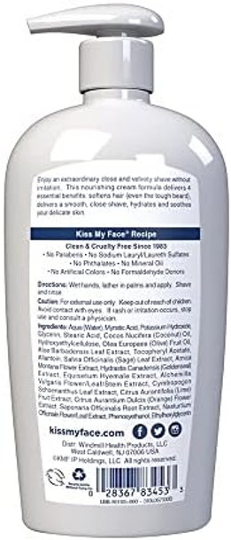 Kiss My Face Moisture Shave Fragrance 4In1 Pump 11 Fl Oz (Pack Of 2)