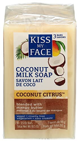 Kiss My Face Bar Soap Coconut Milk 10.5 Oz