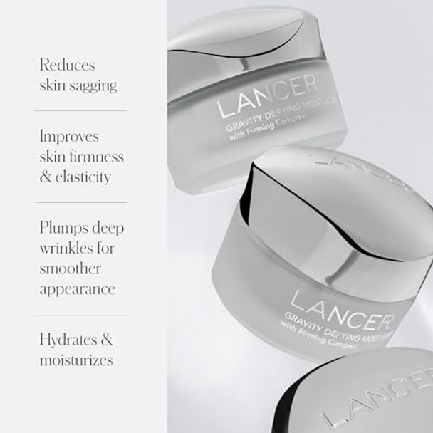 Lancer Gravity Defying Moisturizer With Firming Technology Face Moisturizer For Women Great At Boosting Collagen Hydration Antiaging And Firmness