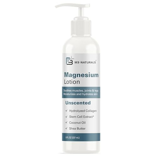 M3 Naturals Magnesium Lotion & Cold Pressed Castor Oil Bundle