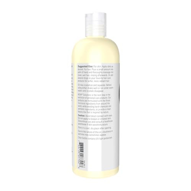 Now Foods Solutions Shea Nut Oil Multipurpose Intense Moisturizing Oil For Skin Scalp And Hair 16Ounce