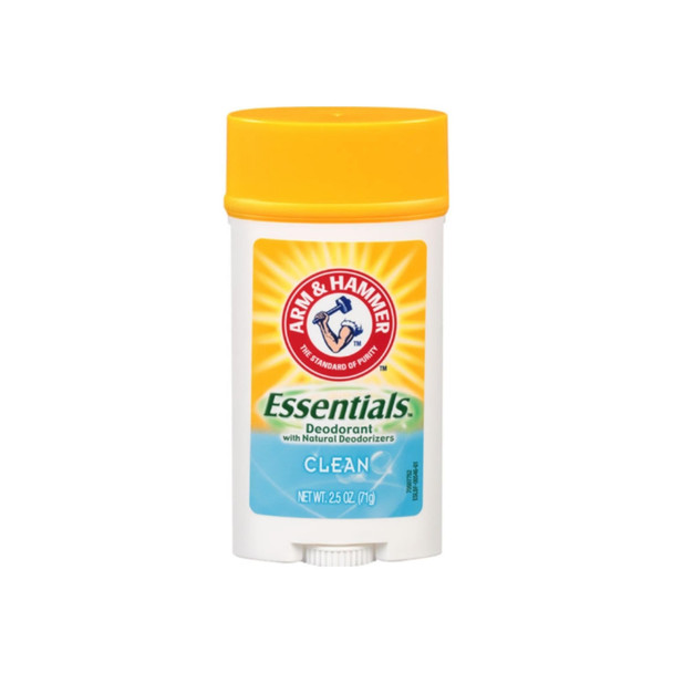 Arm & Hammer Essentials Solid Deodorant, Clean 2.5 oz