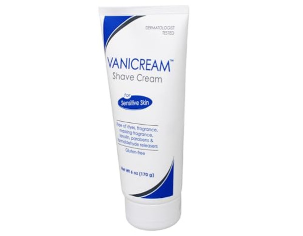 Vanicream Shave Cream For Sensitive Skin 6 Oz (170 G)