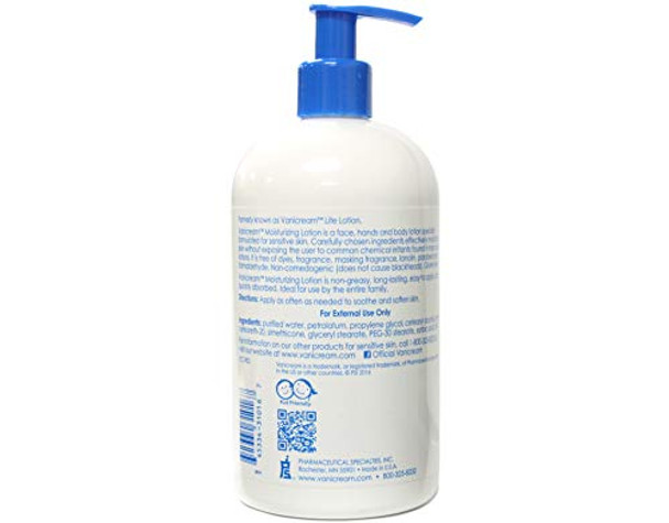 Vanicream Lite Lotion For Sensitive Skin 16 Fl Oz (Pack Of 4)