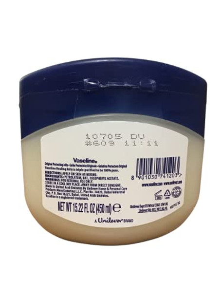 Vaseline Pure Petroleum Jelly Original 15.22 Oz 450 Ml Vaseline Pure Petroleum Jelly Original 15.22 Oz 450 Ml