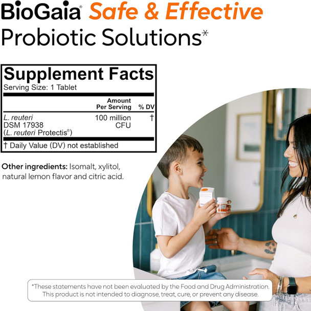 BioGaia Probiotic Chewable 30 Tablets