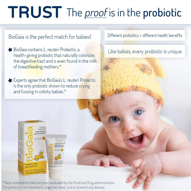 BioGaia ProTectis Baby Drops With Vitamin D, 0.34 oz