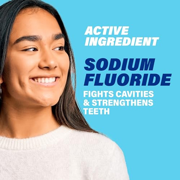 Act Total Care Zero Alcohol Anticavity Fluoride Mouthwash 18 Fl. Oz. Kills Bad Breath Germs Fresh Mint