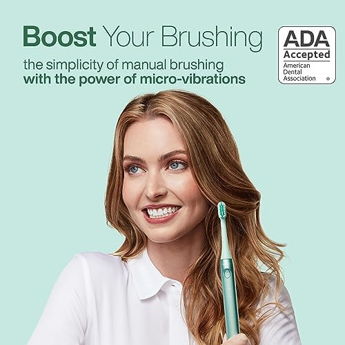 Aquasonic Icon Toothbrush & Water Flosser Bundle (Mint)