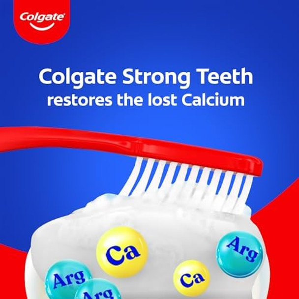 Colgate Strong Teeth Saver Pack Toothpaste (200+100) 300G With Toothbrush