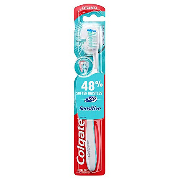 Colgate 360 Enamel Health Sensitive #82 Extra Soft Toothbrush Pack Of 6.