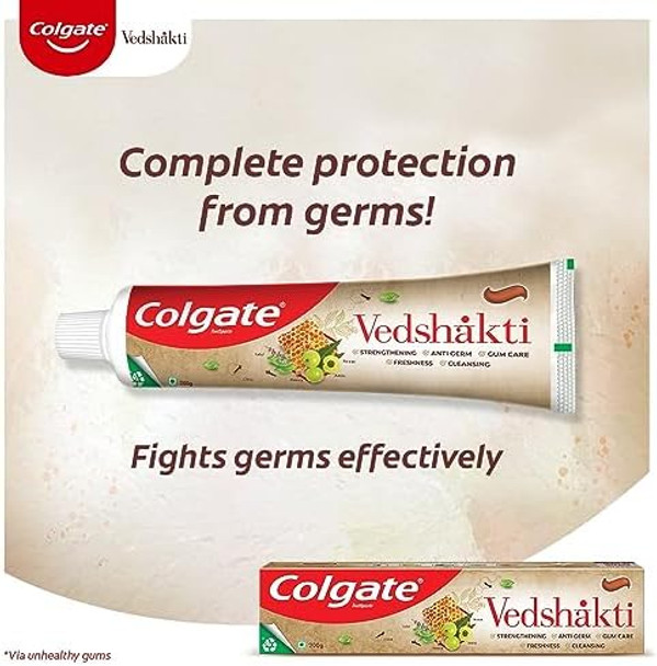 Colgate Swarna Vedshakti 200G (Pack Of 3)