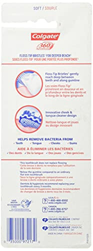 Colgate Colg360 Adv Flosstip Bristles Soft4 Count(Pack Of 1)
