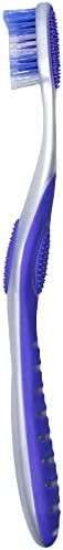Colgate 360 Enamel Health Sensitive Toothbrush Compact Head Extra Soft (Colors Vary) Pack Of 313