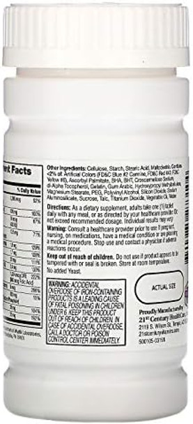 21St Century Vitamins Prenatal Multivitamin Tabs 60 Ct