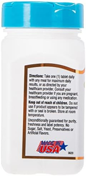 21St Century Zinc 50 Mg (Chelated) Tablets 110 Count (Pack Of 1)