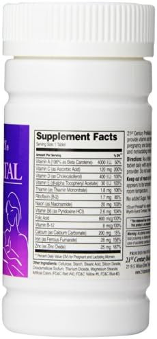 21St Century Prenatal Tablets 60 Count (Pack Of 2)
