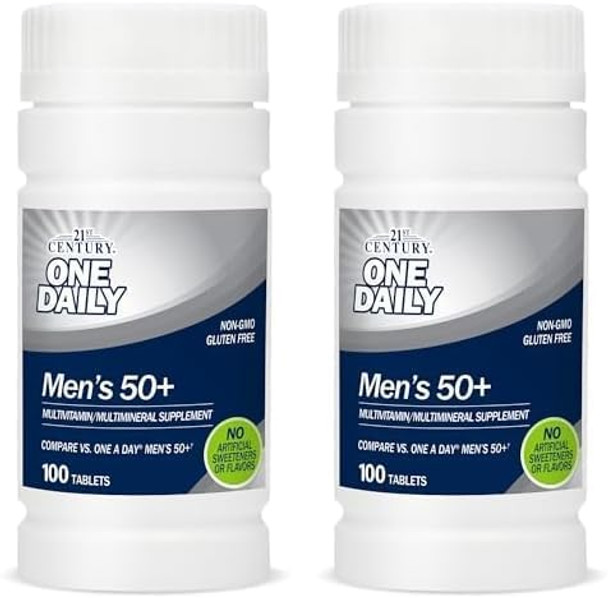 21St Century One Daily Men'S 50+ Tablets 100 Count