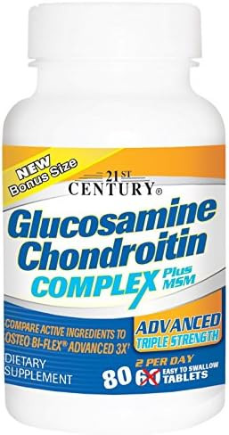 Glucosamine Chondroitin Complex Plus Msm Advanced Triple Strength 60