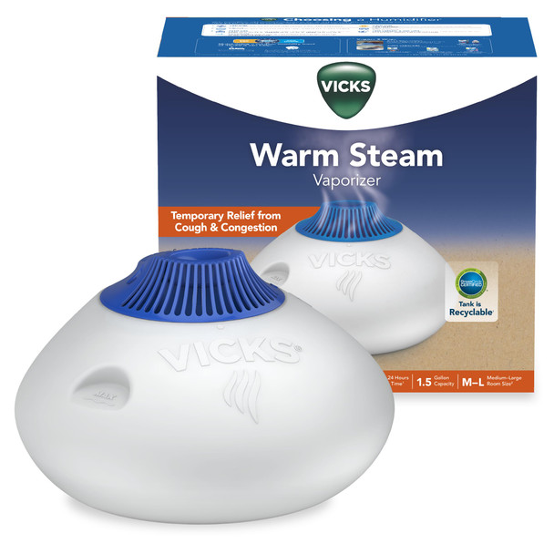 Vicks Warm Steam Vaporizer 1 Each Vicks Warm Steam Vaporizer 1 Each