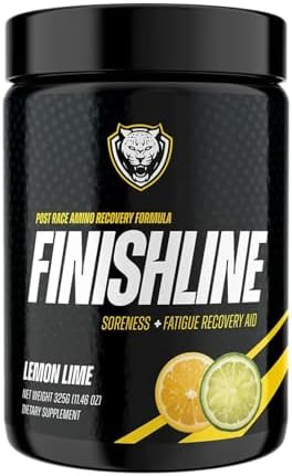 6Am Run Finishline Amino Energy Powder Post Workout Recovery Drink With Bcaa & Electrolytes Fast Absorption For Muscle Recovery Ketofriendly Lemon Lime Flavor 50 Scoops