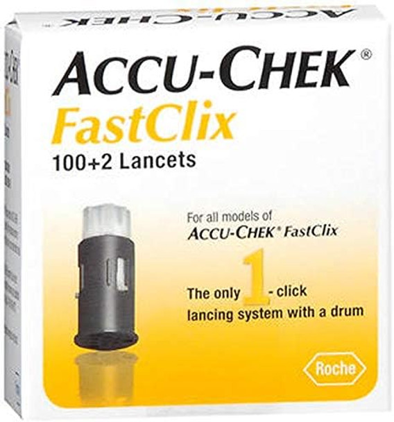 Accuchek Fastclix Lancets 102 Each (Pack Of 3) Accuchek Fastclix Lancets 102 Each (Pack Of 3)