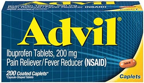 Advil Ibuprofen Tablets 200 Count