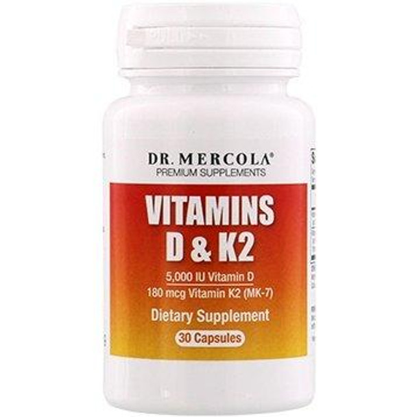 Vitamins D And K2 30 Caps