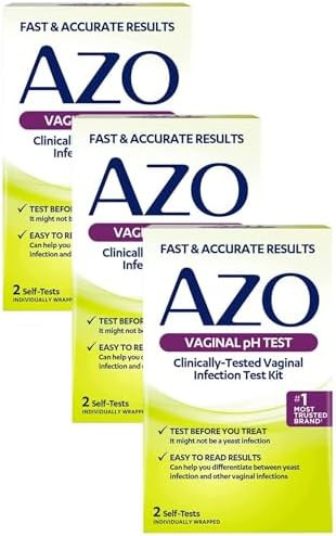 Azo Vaginal Ph Test Kit Clinicallytested Vaginal Infection Test Kit Fsa/Hsa Eligible Fast & Accurate Results From The #1 Most Trusted Urinary Health Brand 2 Selftests
