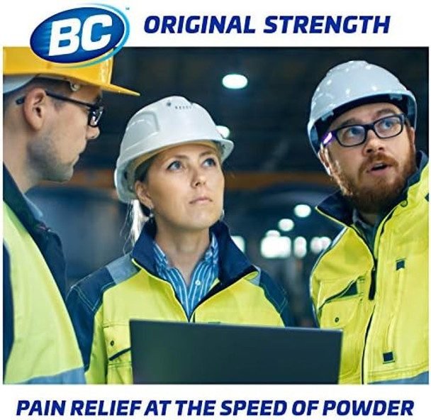 Bc Powder Original Strength Pain Reliever Aspirin Dissolve Packs 6 Count