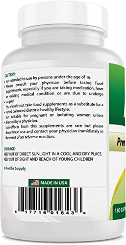 Best Naturals Alfalfa Green Super Food 500 Mg 180 Capsules (180 Count (Pack Of 3))