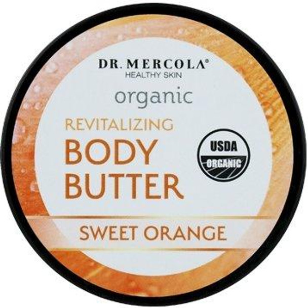 Organic Body Butter Sweet Orange 4 oz - 2 Pack