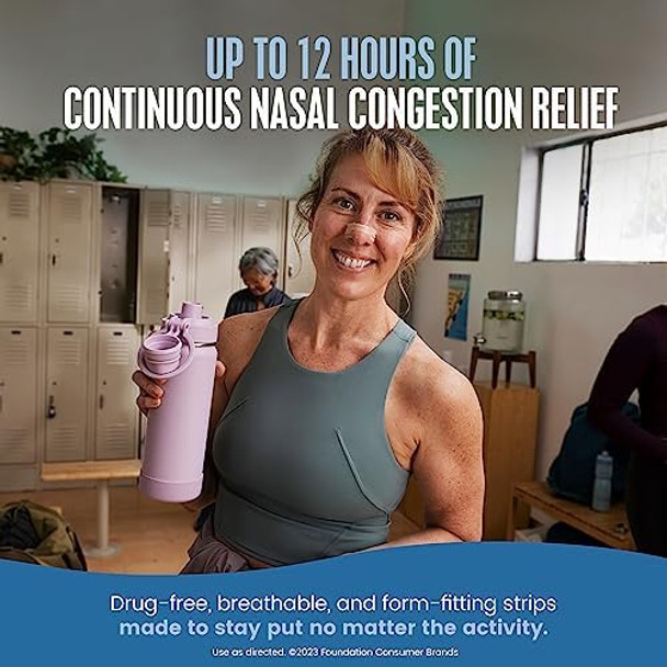 Breathe Right Original Nose Strips To Reduce Snoring And Relieve Nose Congestion Tan 30 Count (Packaging May Vary)