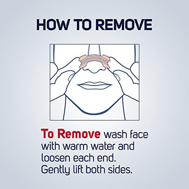 Breathe Right Original Tan Small/Medium Drug Nasal Strips For Nasal Congestion Relief 30 Count